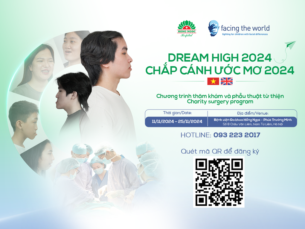 Chắp cánh ước mơ - Vẽ lại nụ cười cho bệnh nhân dị tật hàm mặt khó khăn - 1