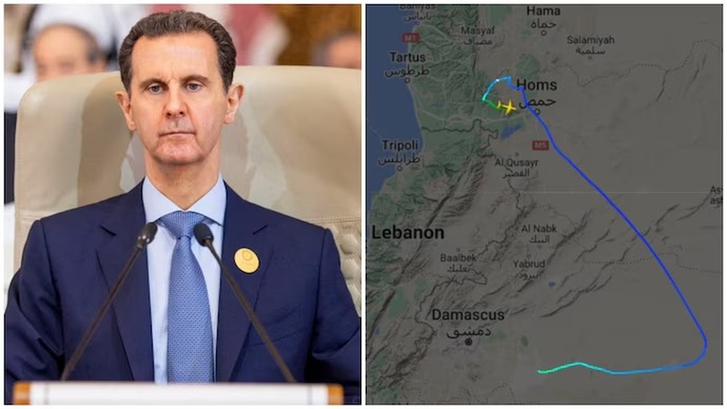 Hé lộ hành trình rời đất nước bí mật của Tổng thống Syria bị lật đổ - 1