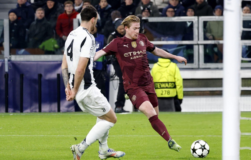 Thua Juventus, Man City có nguy cơ bị loại khỏi Champions League - 1