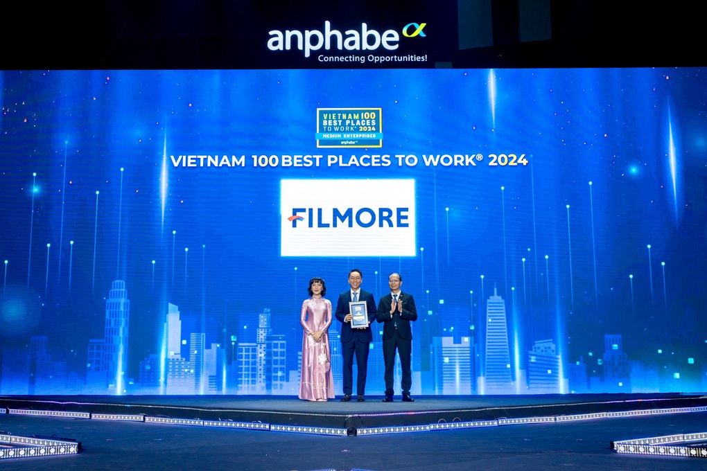 Filmore Development được vinh danh Top 100 nơi làm việc tốt nhất Việt Nam 2024 - 1