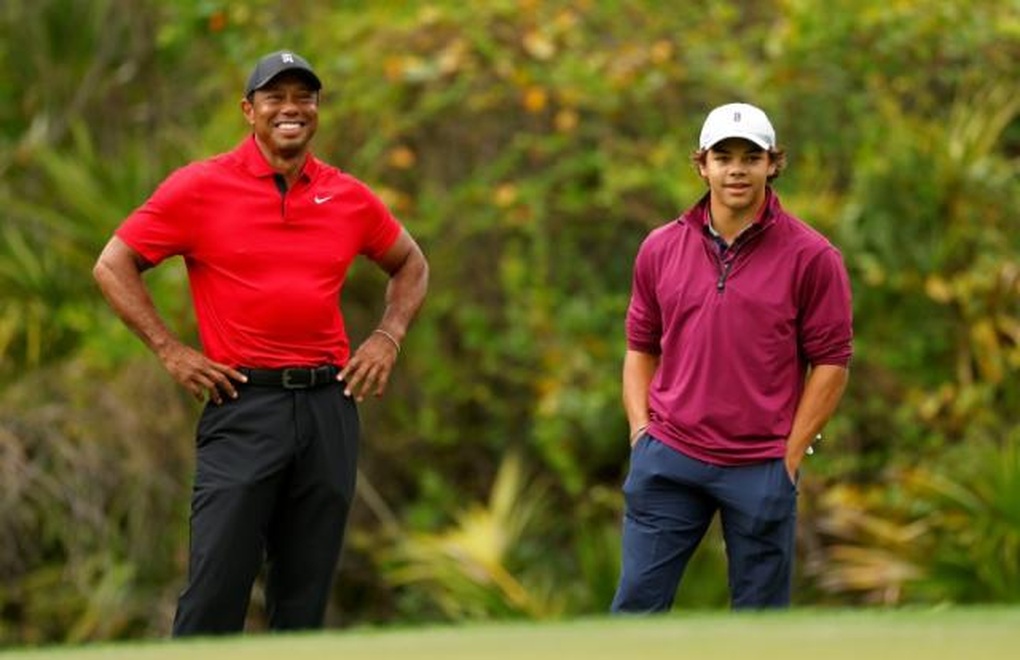 Tiger Woods và con trai tham dự PNC Championship 2024 - 1